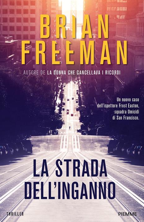 La strada dell'inganno - Brian Freeman - copertina