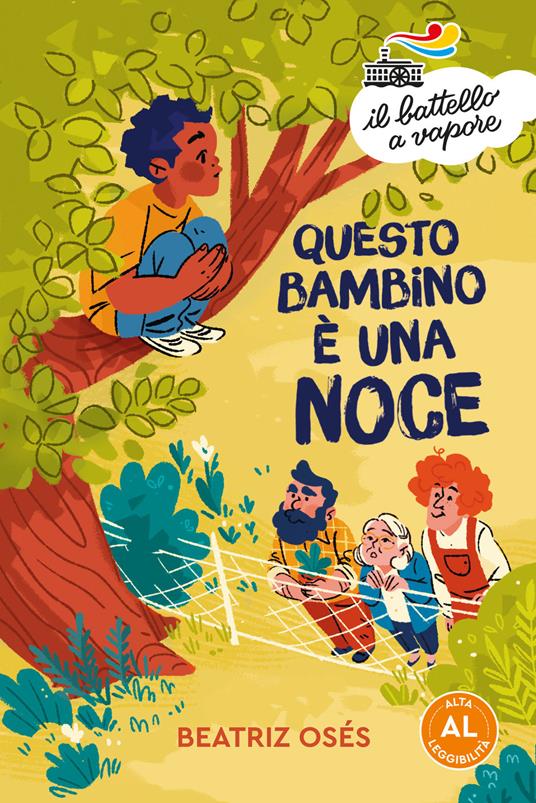 Questo bambino è una noce. Ediz. ad alta leggibilità - Beatriz Osés - copertina