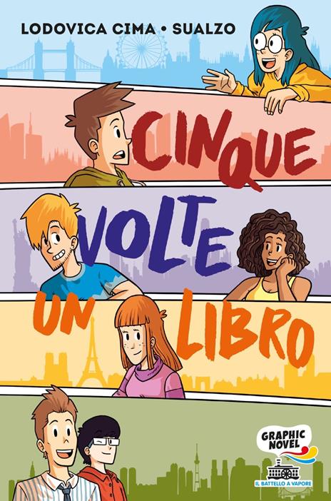 Cinque volte un libro - Lodovica Cima,Sualzo - copertina