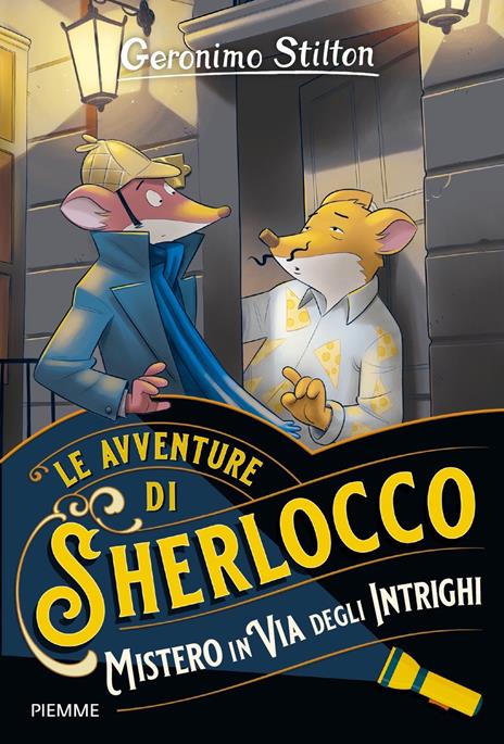 Mistero in Via degli Intrighi - Geronimo Stilton - copertina
