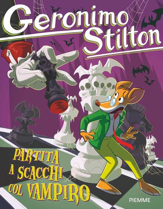 Partita a scacchi col vampiro - Geronimo Stilton - copertina