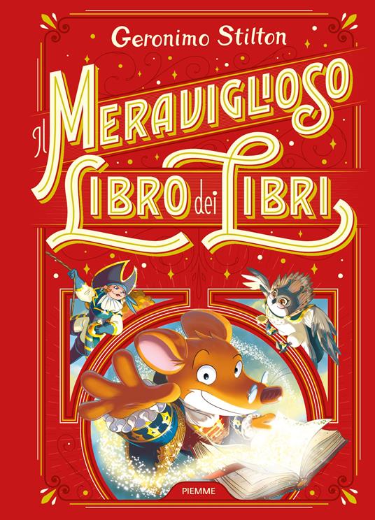 Il meraviglioso libro dei libri - Geronimo Stilton - copertina
