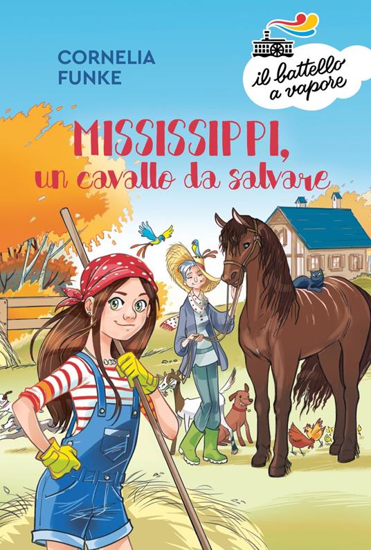 Mississippi, un cavallo da salvare - Cornelia Funke - copertina