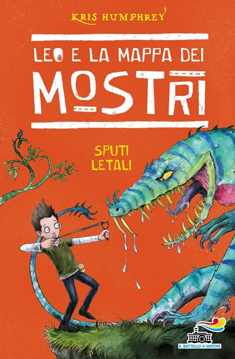 Sputi letali. Leo e la mappa dei mostri - Kris Humphrey - copertina