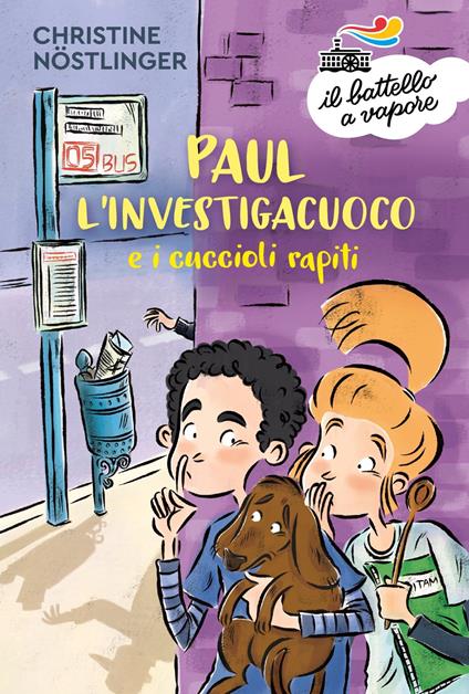 Paul l'investigacuoco e i cuccioli rapiti - Christine Nöstlinger - copertina