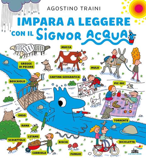 Impara a leggere con il Signor Acqua - Agostino Traini - copertina