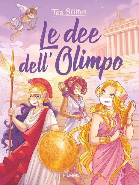 Le dee dell'Olimpo - Tea Stilton - copertina