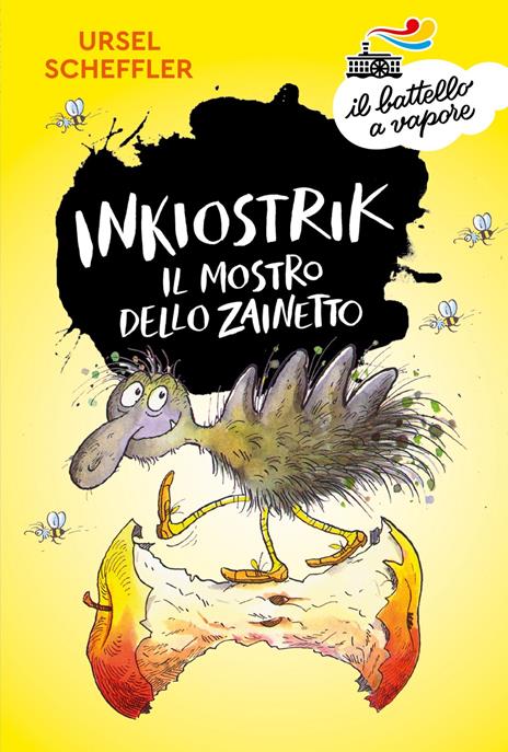 Inkiostrik, il mostro dello zainetto - Ursel Scheffler - copertina