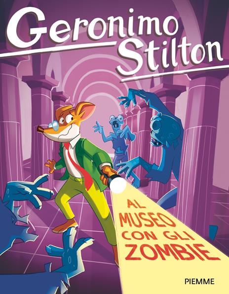 Al museo con gli zombie - Geronimo Stilton - copertina
