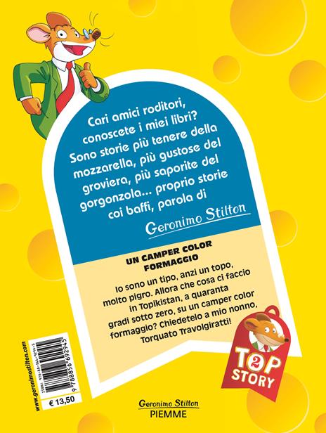 Un camper color formaggio. Top story - Geronimo Stilton - 2