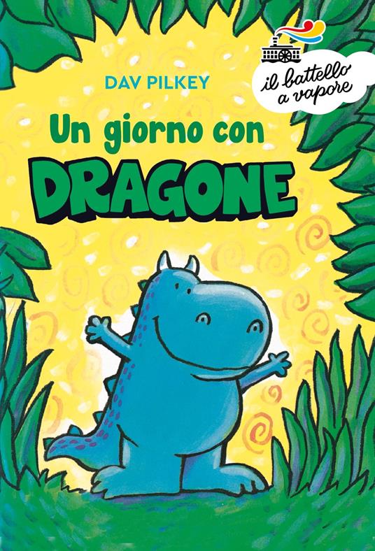 Un giorno con Dragone. Ediz. a colori - Dav Pilkey - copertina