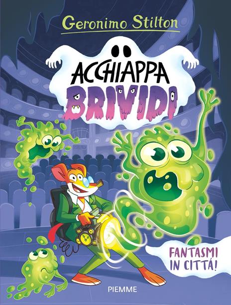 Fantasmi in città - Geronimo Stilton - copertina