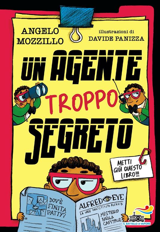 Un agente troppo segreto - Angelo Mozzillo - copertina