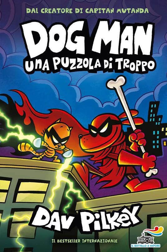 Dog Man. Una puzzola di troppo - Dav Pilkey - copertina