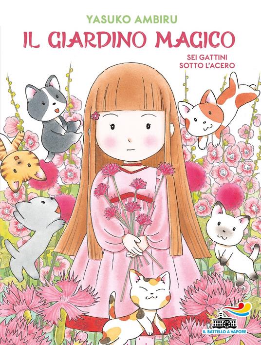 Sei gattini sotto l'acero. Il giardino magico - Ambiru Yasuko - copertina