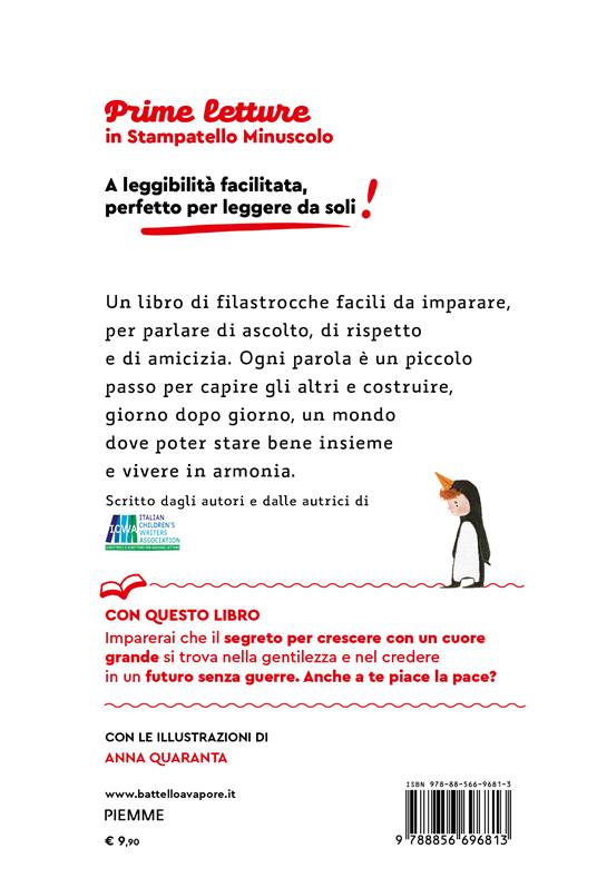 Filastrocche contro le guerre. Stampatello minuscolo - 2