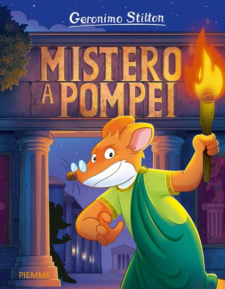 Mistero a Pompei - Geronimo Stilton - copertina