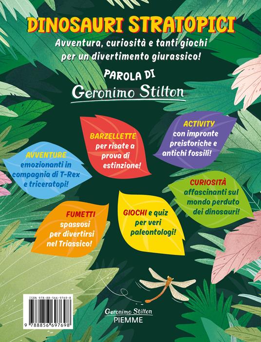 Dinosauri stratopici. Avventure, curiosità, giochi - Geronimo Stilton - 2