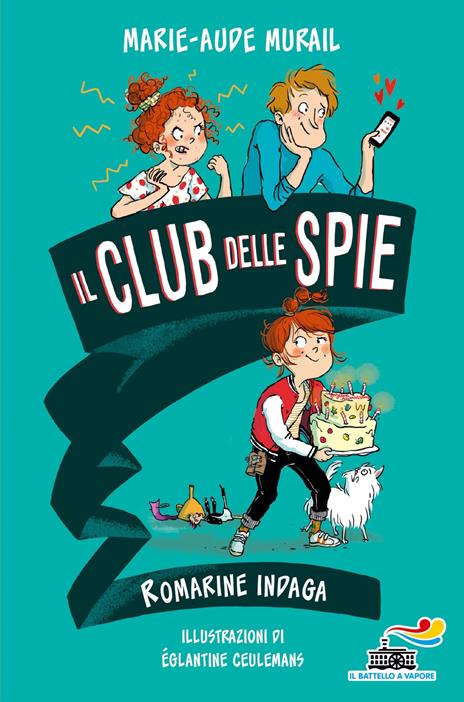 Romarine indaga. Il club delle spie - Marie-Aude Murail - copertina