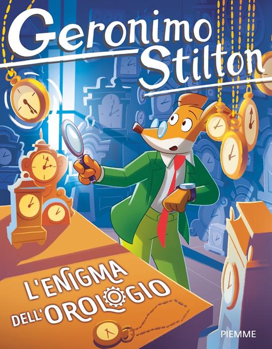 L'enigma dell'orologio - Geronimo Stilton - copertina