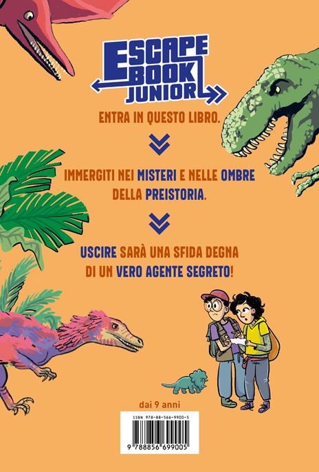 Fuga dalla preistoria. Escape book junior - Leonardo Lupo - 2