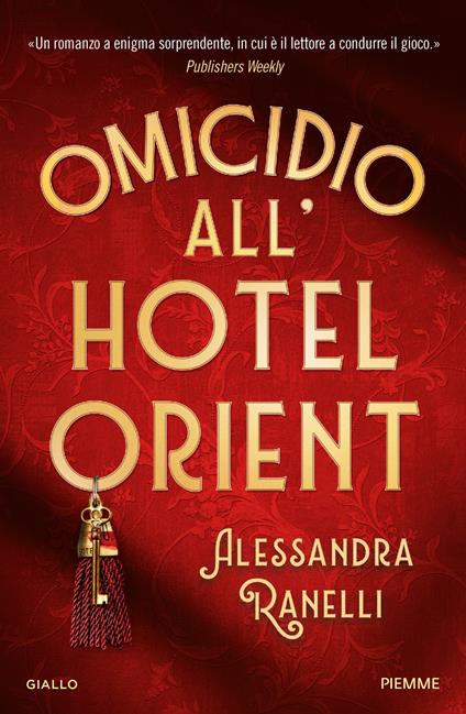 Omicidio all'Hotel Orient - Alessandra Ranelli - copertina