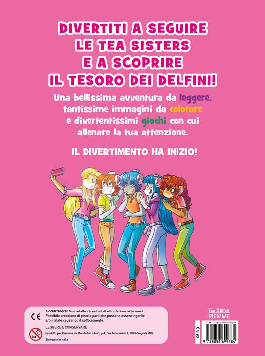 La tua prima storia al mare. Leggi, divertiti e colora. Ediz. a colori - Tea Stilton - 2