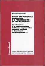 I costi del personale dipendente e il «trattamento di fine rapporto»