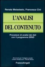 L' analisi del contenuto. Procedure di analisi dei dati con il programma SPAD