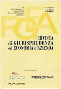 Rivista di giurisprudenza ed economia d'azienda (2009). Vol. 6