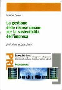 La gestione delle risorse umane per la sostenibilità dell'impresa - Marco Guerci - copertina