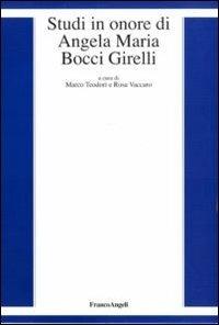 Studi in onore di Angela Maria Bocci Girelli - copertina
