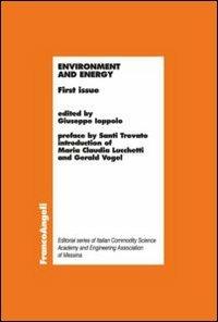 Environment and energy. First issue - copertina