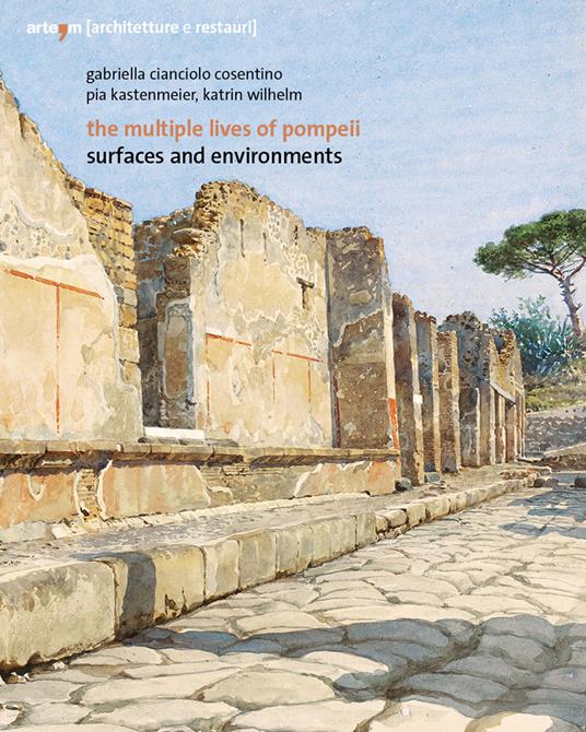 The multiple lives of Pompeii. Surfaces and environments. Ediz. italiana e inglese - Gabriella Cianciolo Cosentino,Pia Kastenmeier,Katrin Wilhelm - copertina