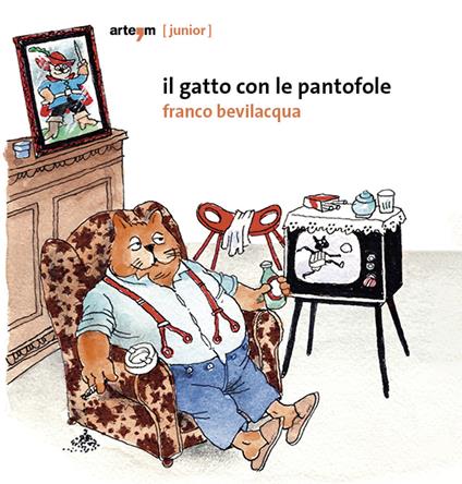 Il gatto con le pantofole - Franco Bevilacqua - copertina