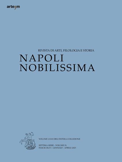 Napoli Nobilissima. Rivista di arti, filologia e storia. Settima serie (2023). Vol. 9: Gennaio-aprile - copertina