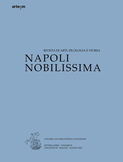 Napoli Nobilissima. Rivista di arti, filologia e storia. Settima serie (2023). Vol. 9 - copertina