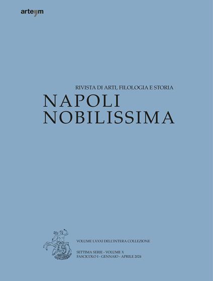 Napoli nobilissima. Rivista di arti, filologia e storia. Settima serie (2024). Vol. 1: Gennaio-aprile - copertina