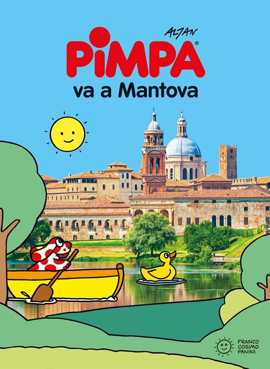 Pimpa va a Mantova. Ediz. a colori. Con Libro o pacchetto di cartoline - Altan - copertina