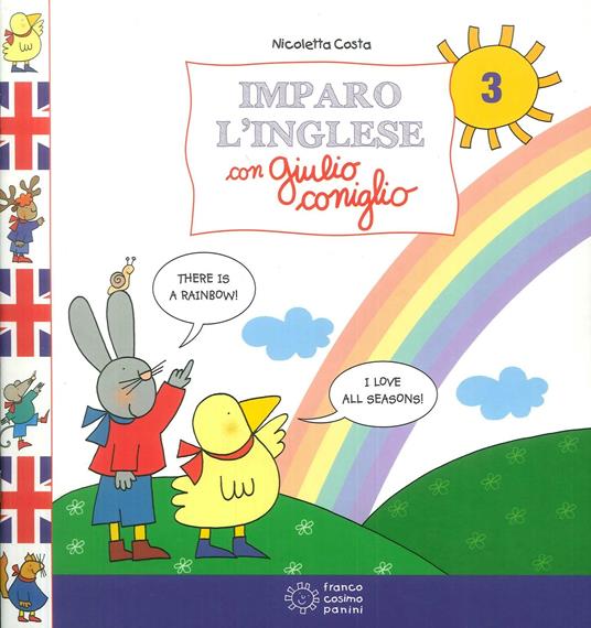 Imparo l'inglese con Giulio Coniglio. Vol. 3 - Nicoletta Costa - copertina