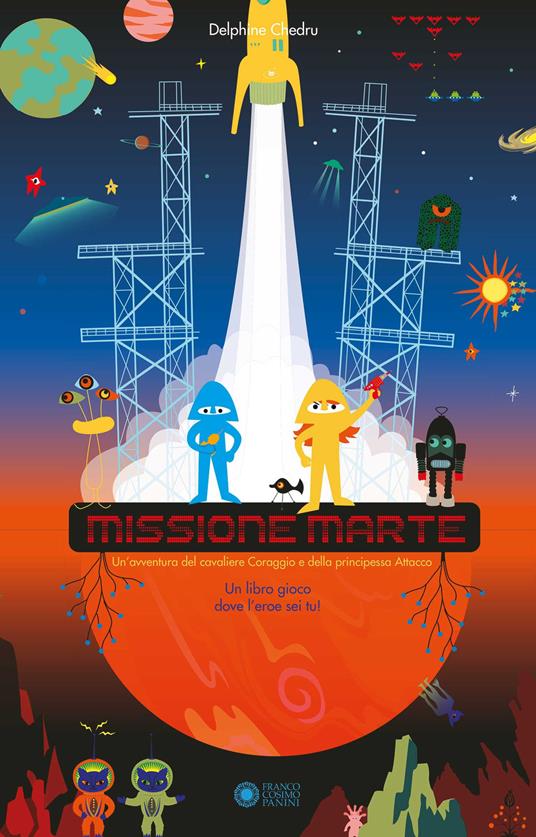 Missione Marte. Ediz. a colori - Delphine Chedru - copertina