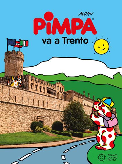 Pimpa va a Trento. Ediz. a colori. Con Libro o pacchetto di cartoline - Altan - copertina