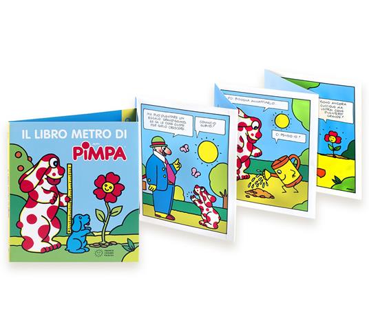 Cresci, cresci fiorellino. Il libro metro di Pimpa. Ediz. a colori - Altan - 2