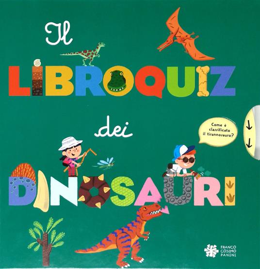 Il libroquiz dei dinosauri - Sylvie Baussier - copertina