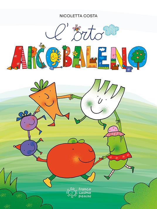 L' orto arcobaleno. Ediz. a colori - Nicoletta Costa - copertina