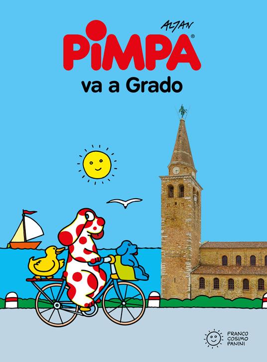 Pimpa va a Grado. Ediz. a colori. Con Adesivi - Altan,Giulia Calandra Buonaura - copertina