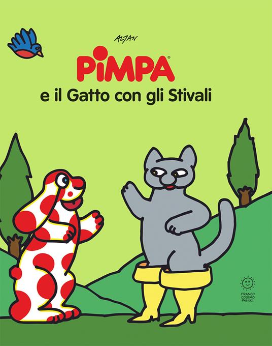 Pimpa e il gatto con gli stivali. Le fiabe di Pimpa. Ediz. illustrata - Altan - copertina