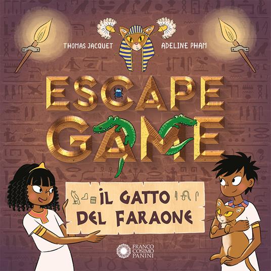 Il gatto del faraone. Escape game - Thomas Jacquet - copertina