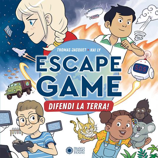 Difendi la Terra! Escape game - Thomas Jacquet - copertina
