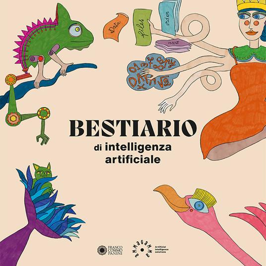 Bestiario di intelligenza artificiale. Ediz. a colori - Ammagamma - copertina